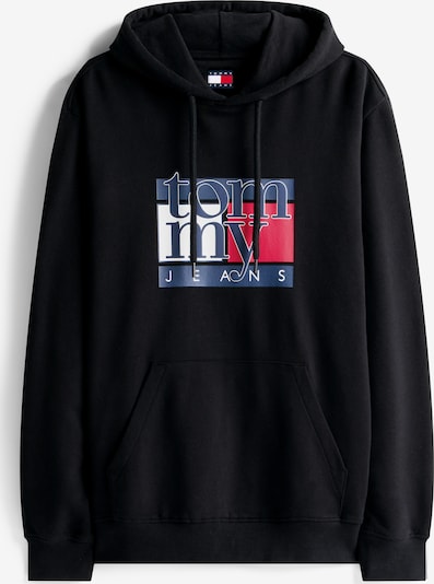 Tommy Jeans Sweater majica u plava / crvena / crna / bijela, Pregled proizvoda