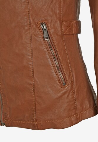 H.I.S Lederjacke in Braun