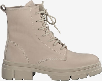 TAMARIS Veterlaarsjes in Beige