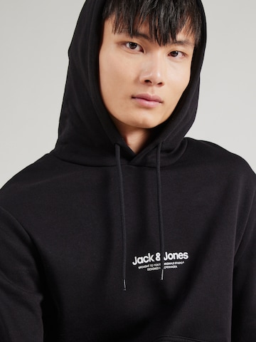JACK & JONES Sweatshirt 'JWHVESTERBRO' in Schwarz