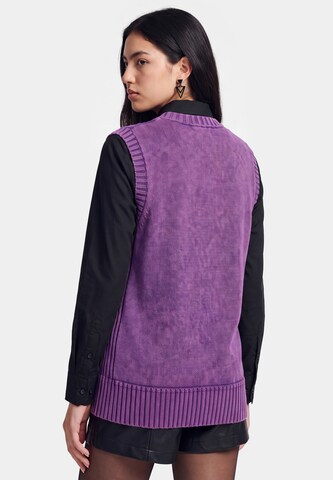 Cardigan myMo ROCKS en violet