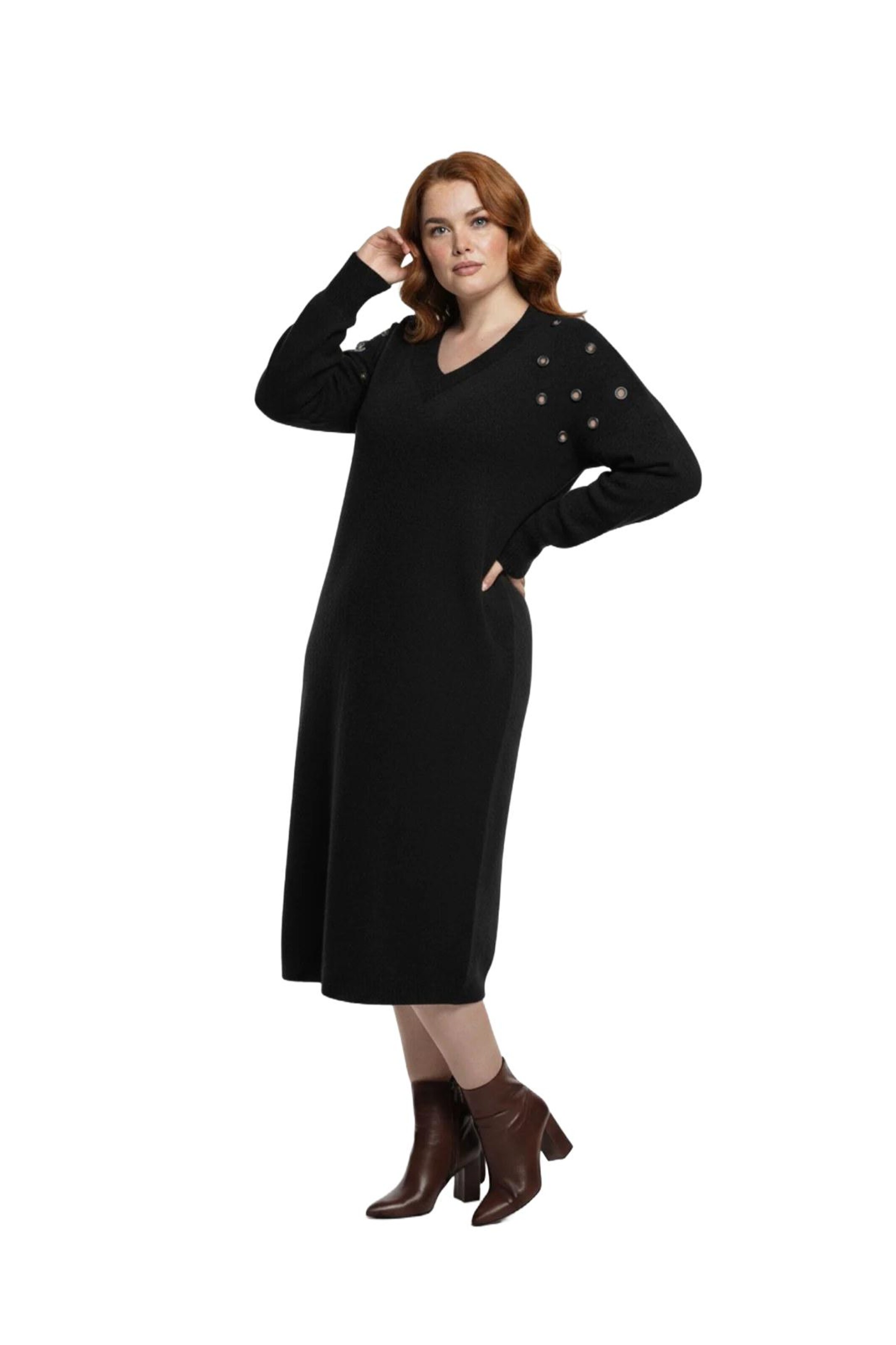 Shape Of You Dress in Black
