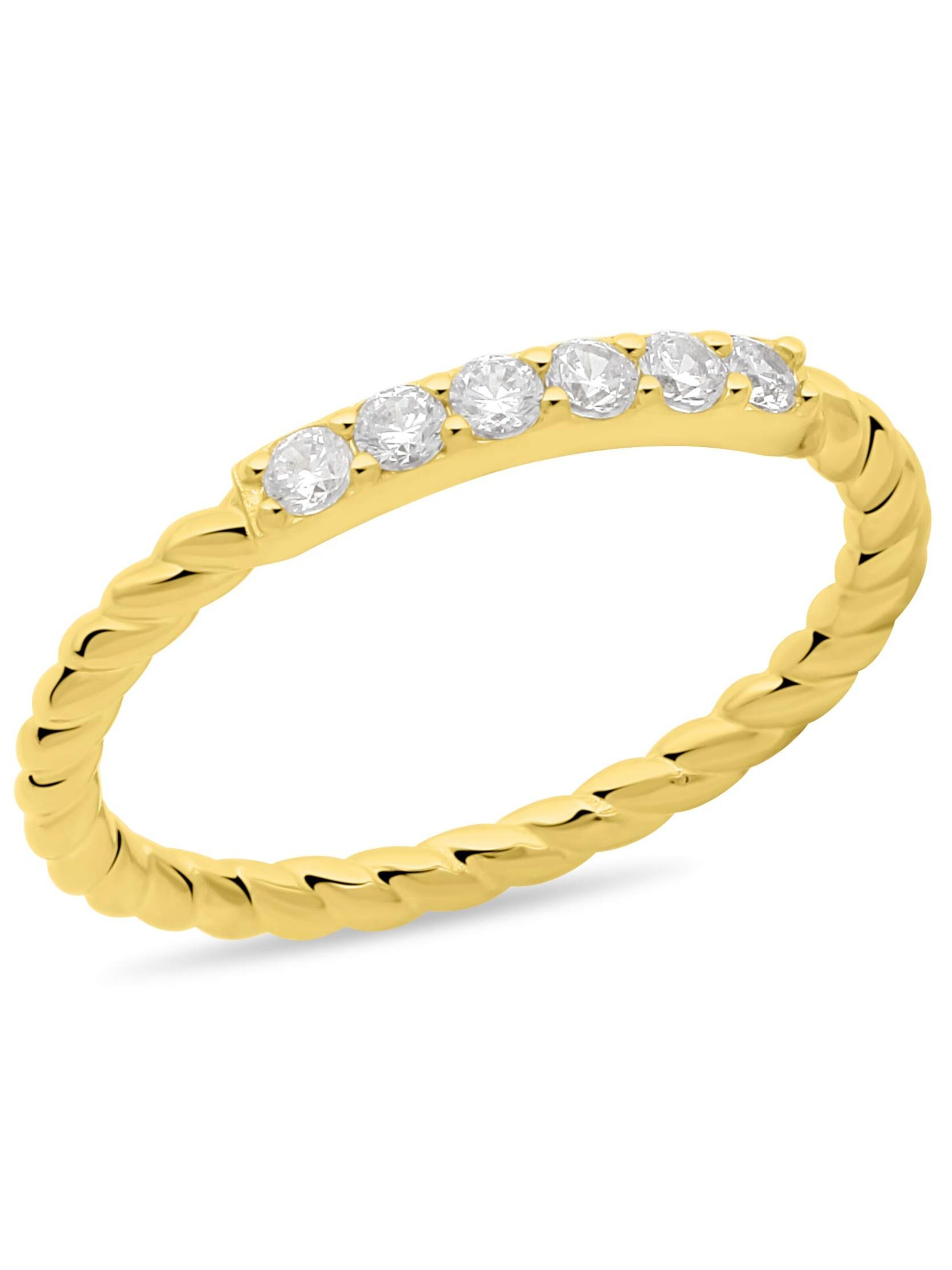 Tony Fein Ring 'Gedreht'‌‌‌‌‌ in Gold
