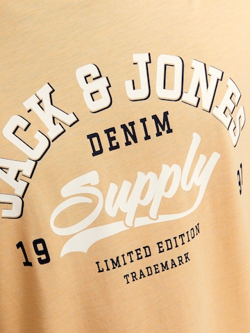 JACK & JONES Majica | oranžna barva