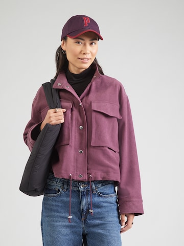 Veste mi-saison 'ONLDUNE' ONLY en violet : devant
