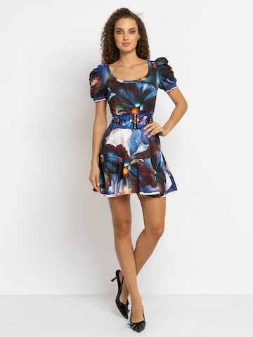 JIORO Jurk 'VIOLET' in Gemengde kleuren