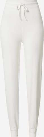 Karen Millen Regular Broek in Wit: voorkant