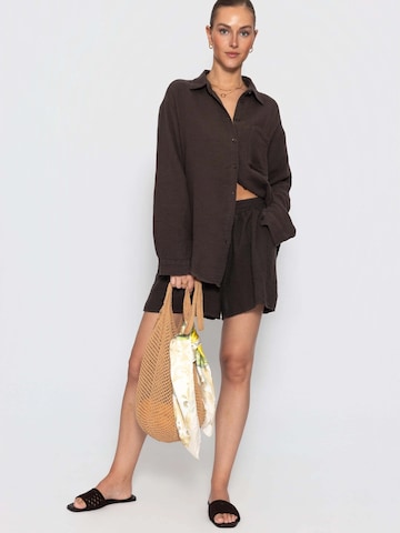 SASSYCLASSY Blouse in Brown