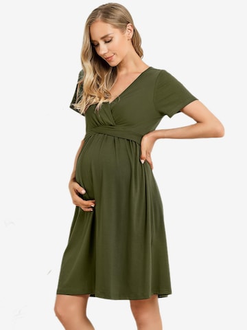 Yesfashion Kleid in Grün: Vorderseite