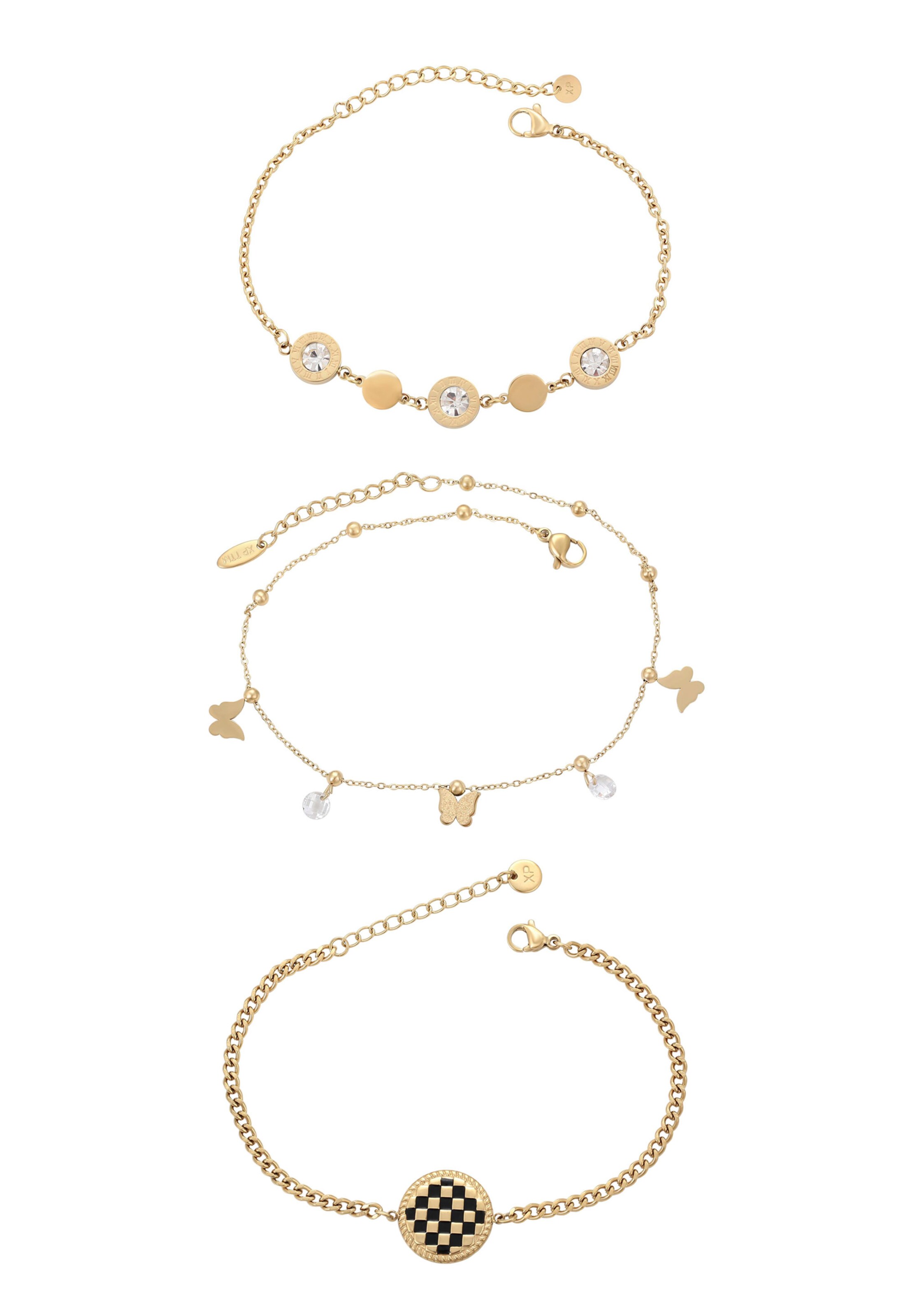 faina - Pulsera en oro: frente