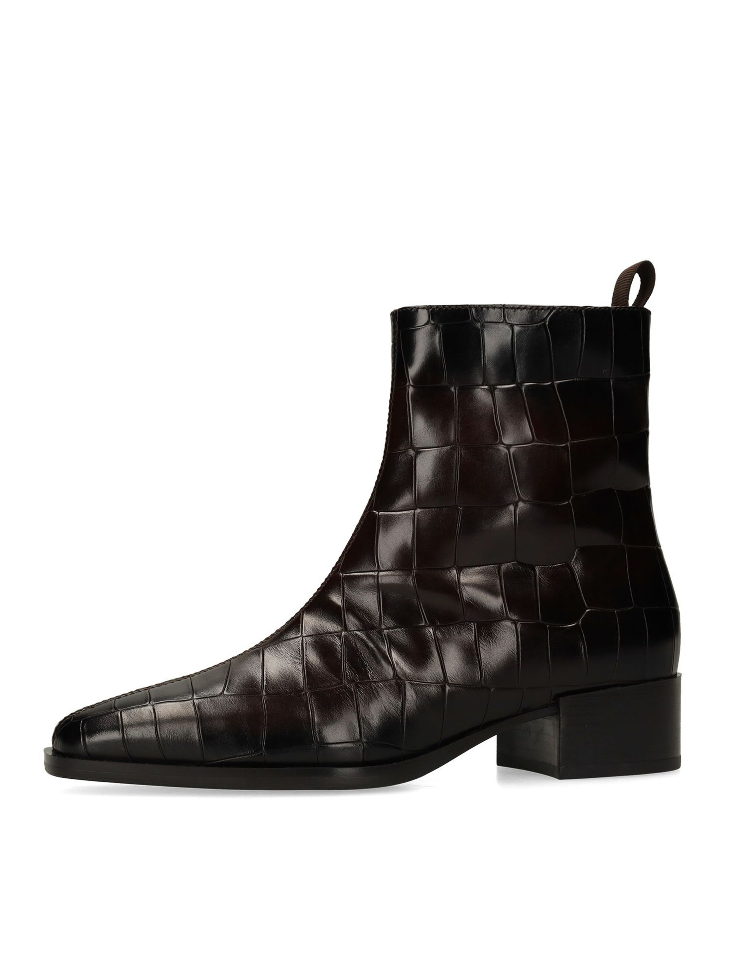 Bottines MANFIELD en marron : devant