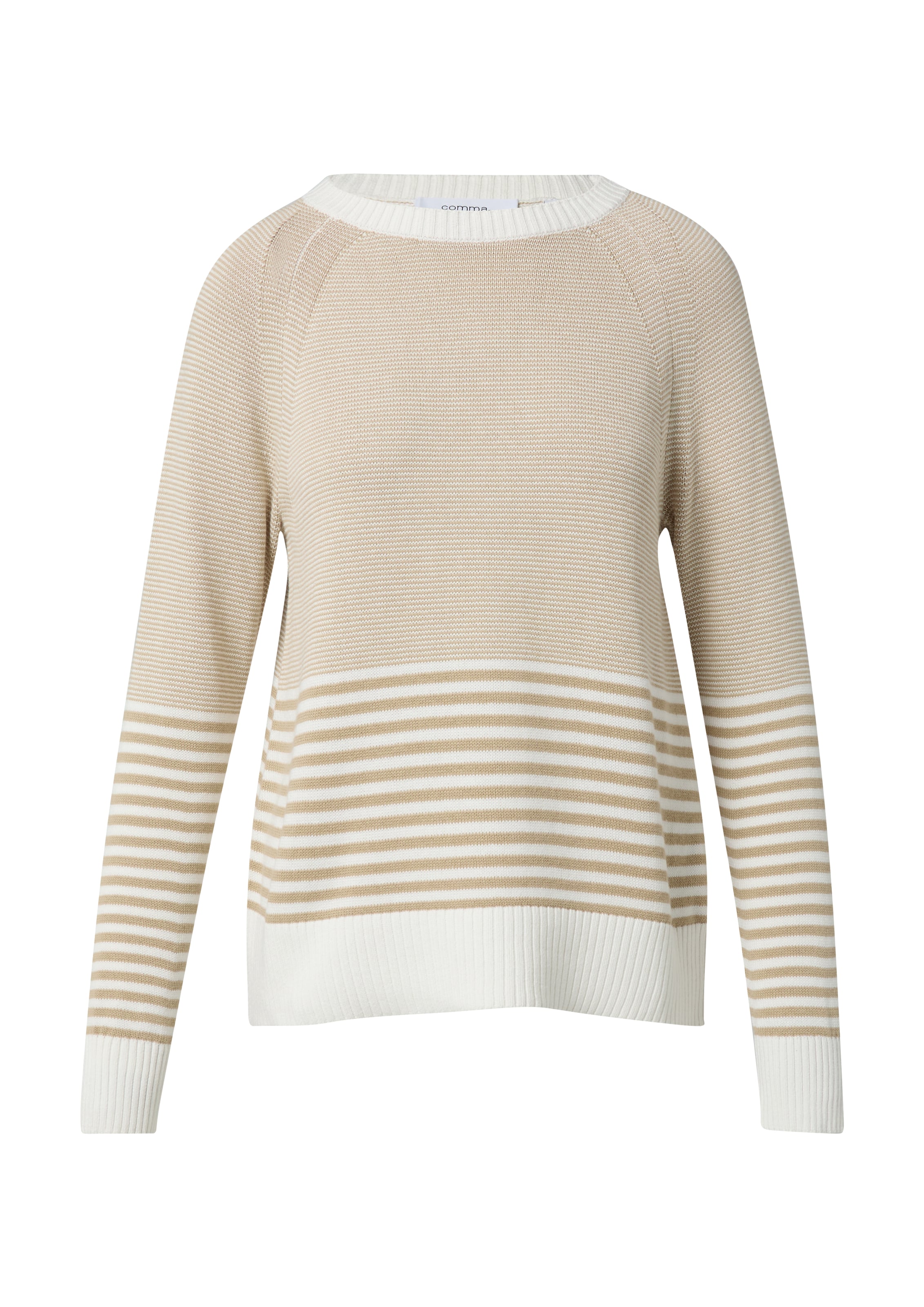 comma casual identity Pullover in Braun: Vorderseite
