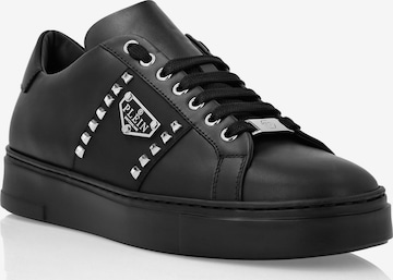 Philipp Plein Sneaker 'Hexagon' in Schwarz: Vorderseite