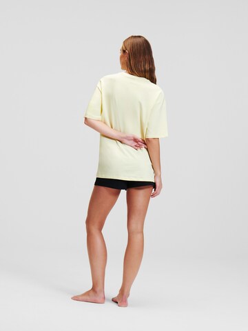 Karl Lagerfeld Shorty 'Ikonik' in Yellow