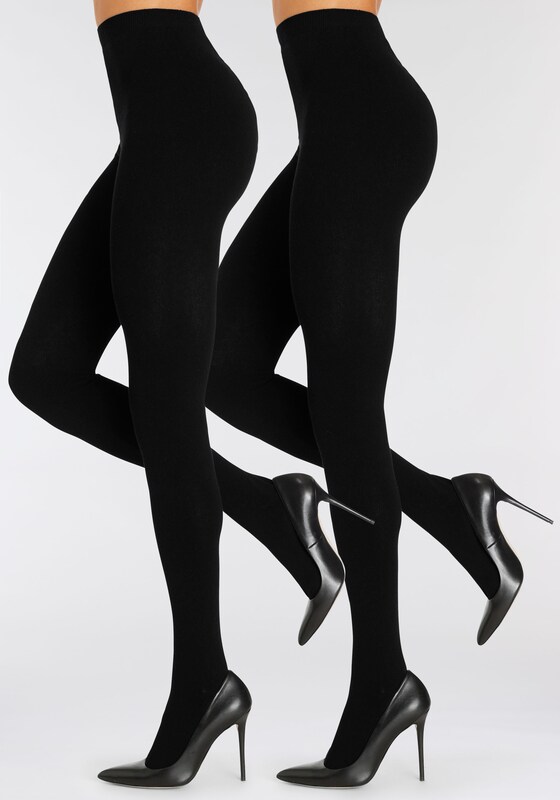 LASCANA Tights in Black