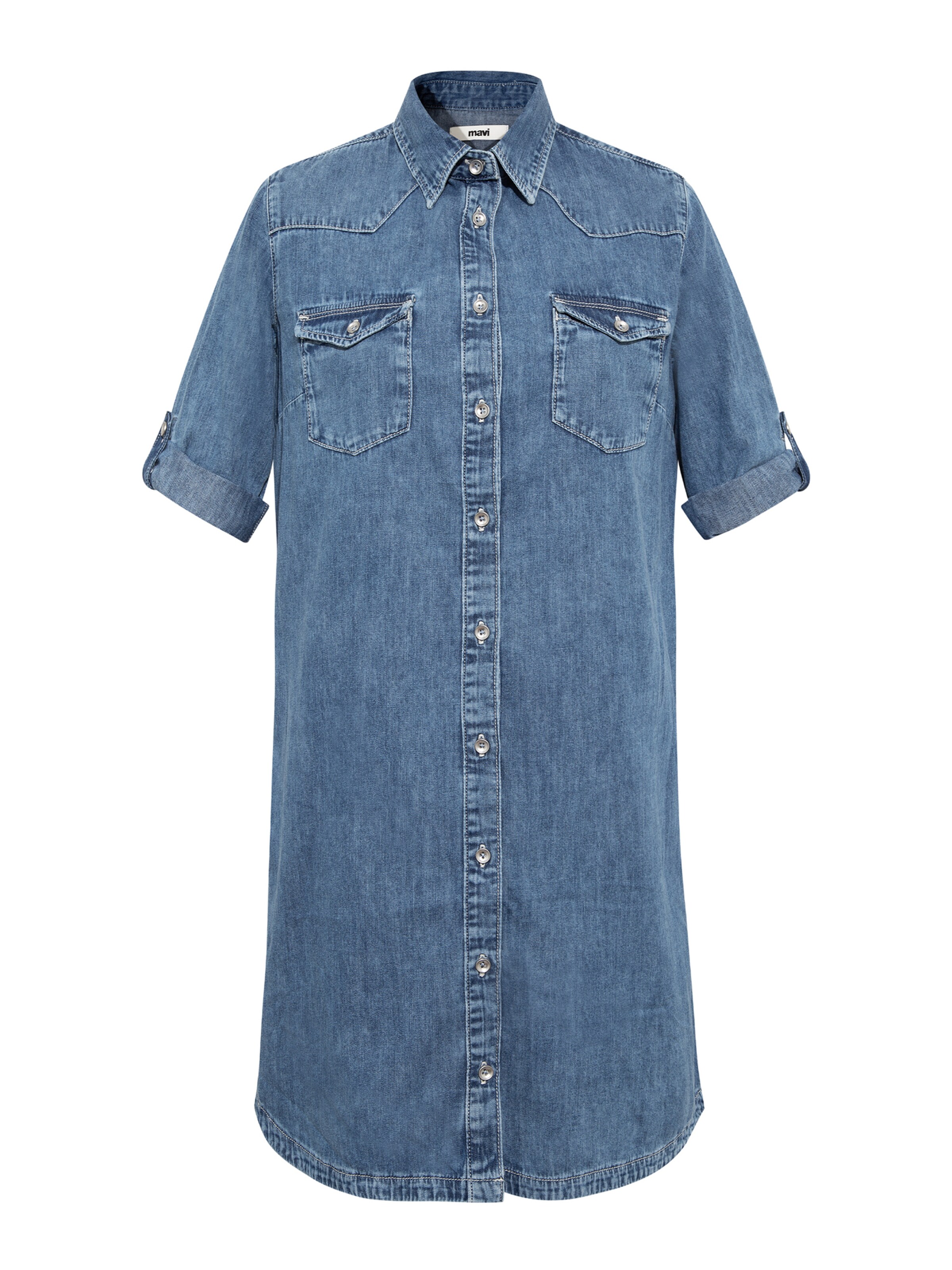 Mavi Dress 'BREE' in Blue: front