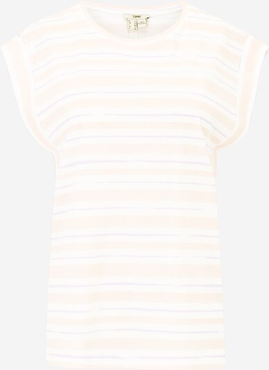 ESPRIT Shirt in nude / helllila / offwhite, Produktansicht