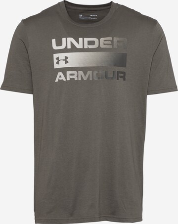 UNDER ARMOUR Shirt 'Team Issue' in Grün: predná strana