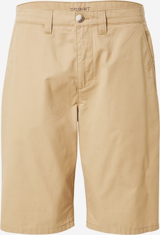 ESPRIT Regular Shorts in Beige: predná strana