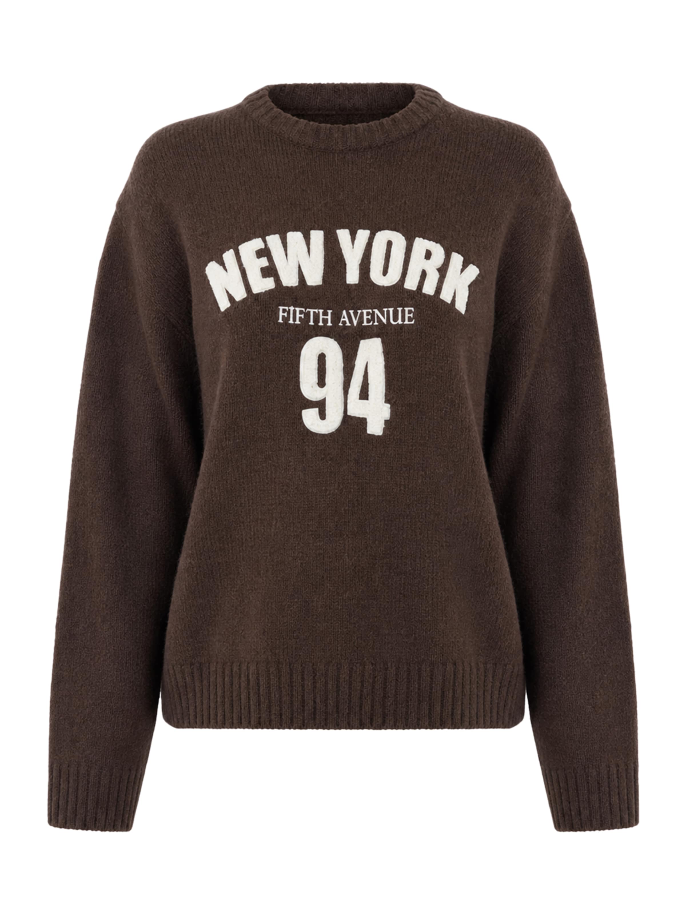 Pullover di BRAVE SOUL in marrone: frontale