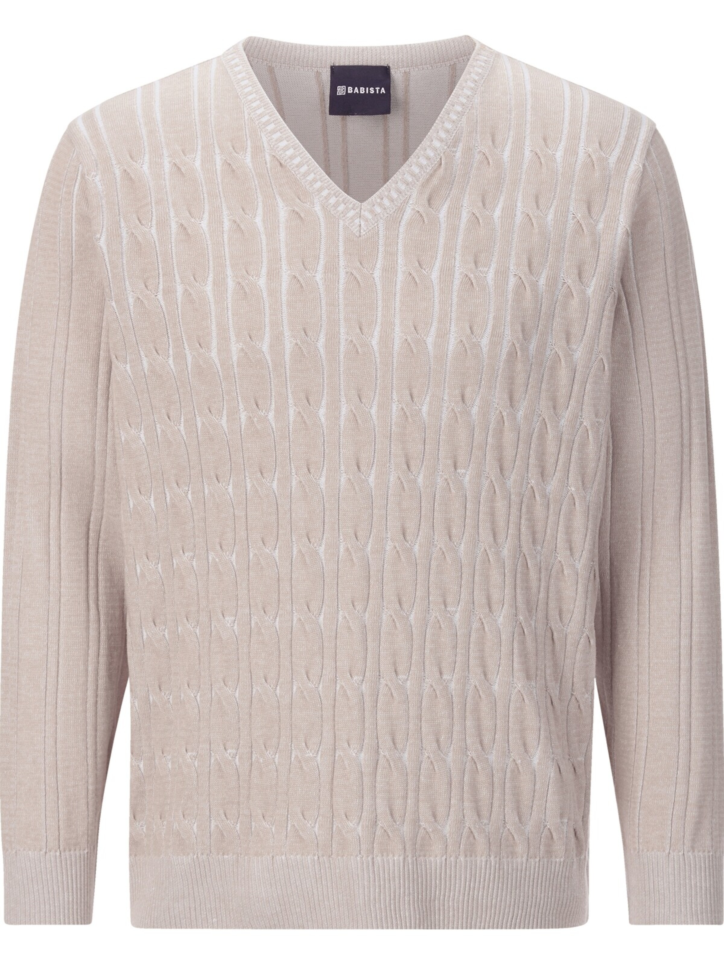 BABISTA Pullover 'Cariello' in Beige: Vorderseite