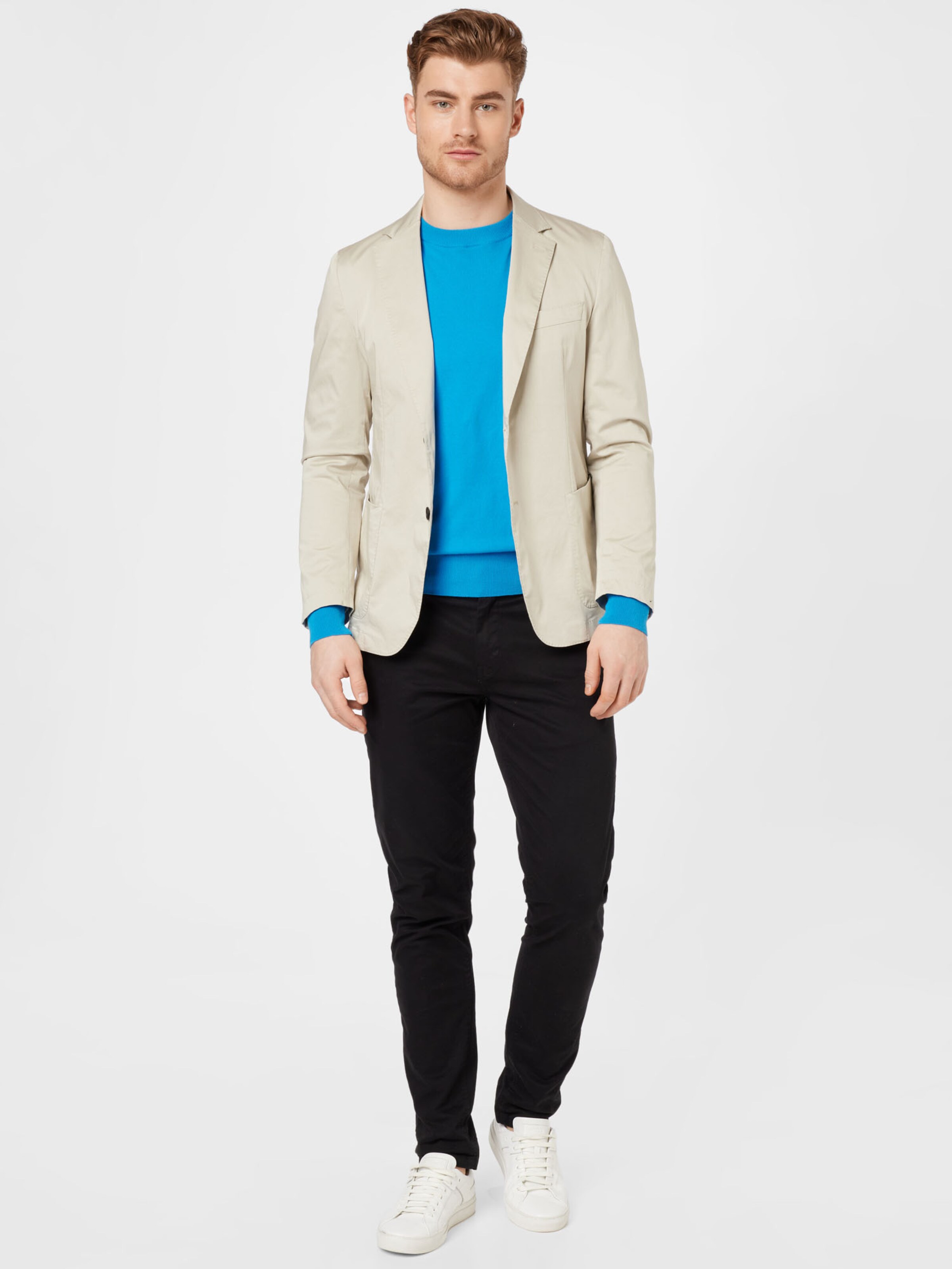 Männer Pullover & Strick BOSS Black Pullover 'Pacas' in Blau - LG18277 Männer Pullover & Strick BOSS Black Pullover 'Pacas' in Blau - LG18277