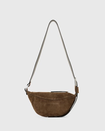 AllSaints - Bolso de hombro 'LUNA' en marrón