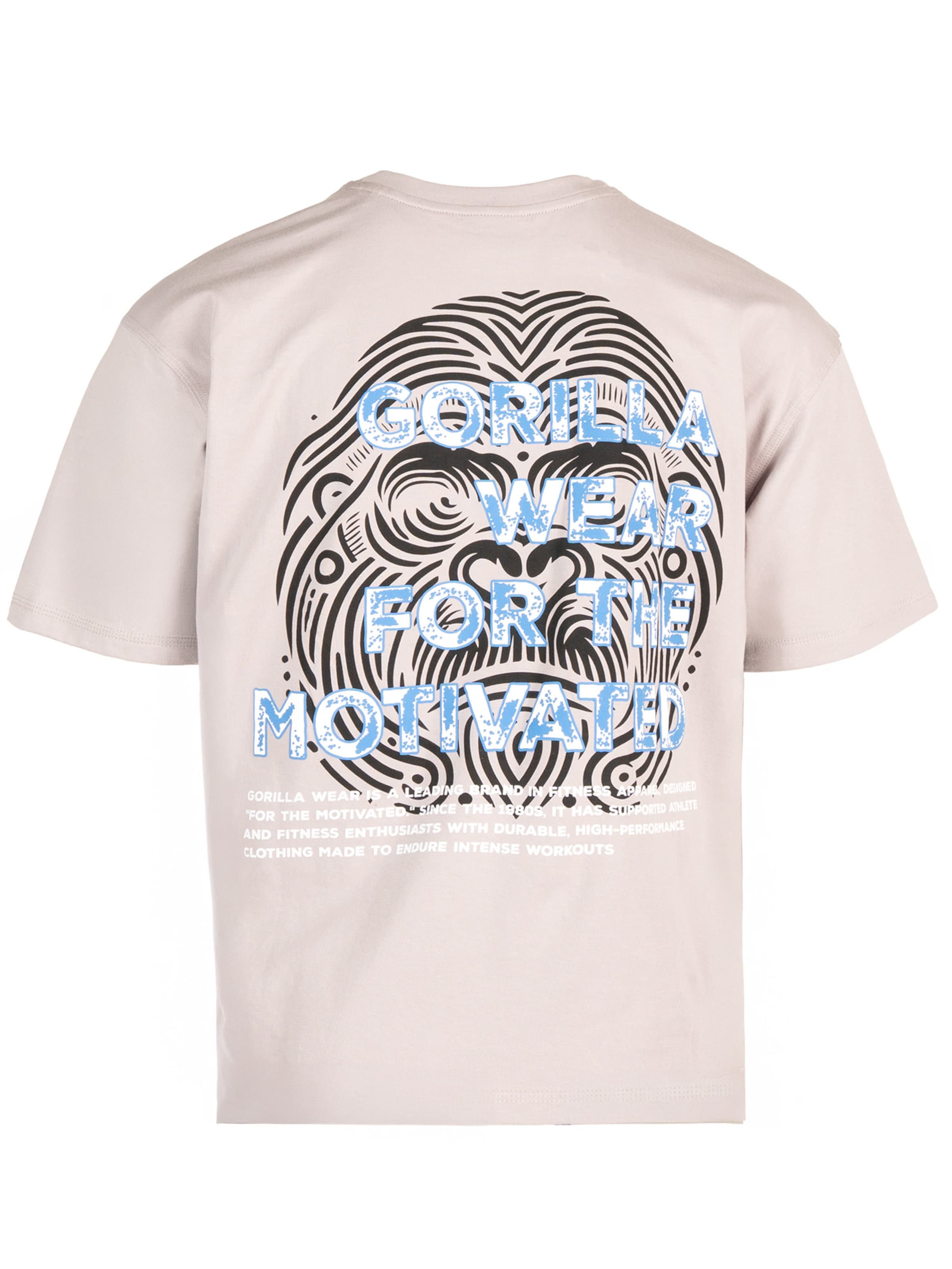 Maglietta 'Macon ' di Gorilla Wear in beige