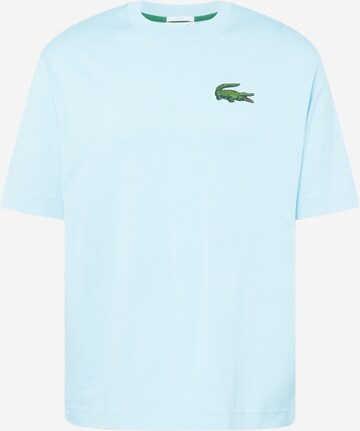 T-Shirt LACOSTE en bleu : devant