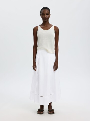 Gonna di SELECTED in bianco