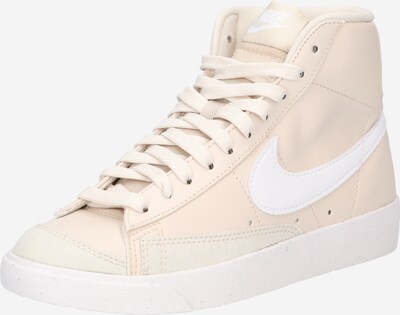Nike Sportswear Baskets hautes en cappuccino / blanc, Vue avec produit