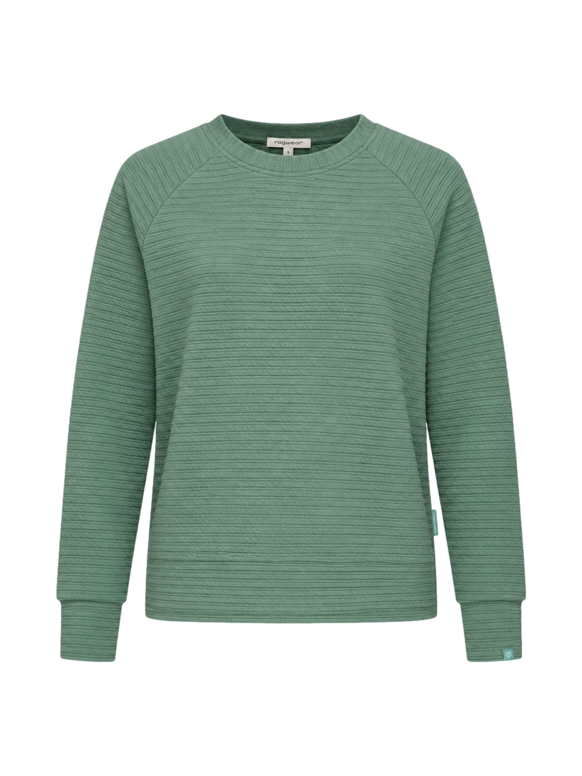 Ragwear Sweatshirt 'JOANN' in Groen: voorkant