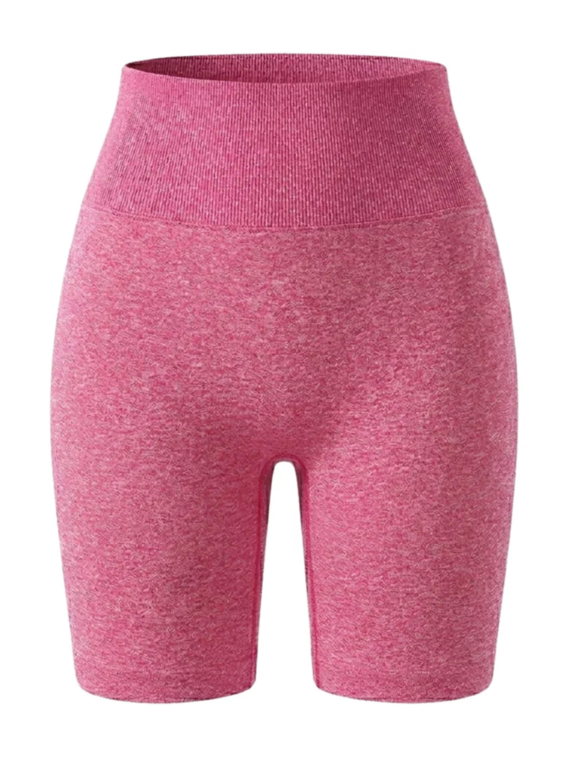 Shapetape Slimfit Leggings 'High Waist Sport Short' in Roze