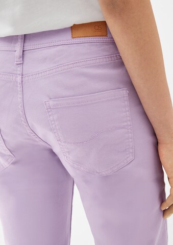 Coupe slim Jean QS en violet