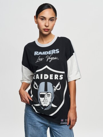 Maglia funzionale 'NFL Raiders Las Vegas' di Recovered in nero