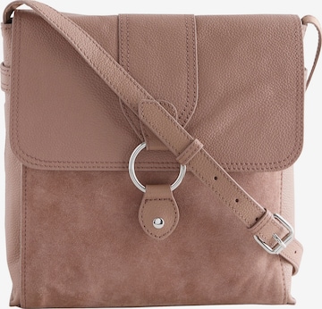 Next Olkalaukku värissä vaaleanpunainen: etupuoli