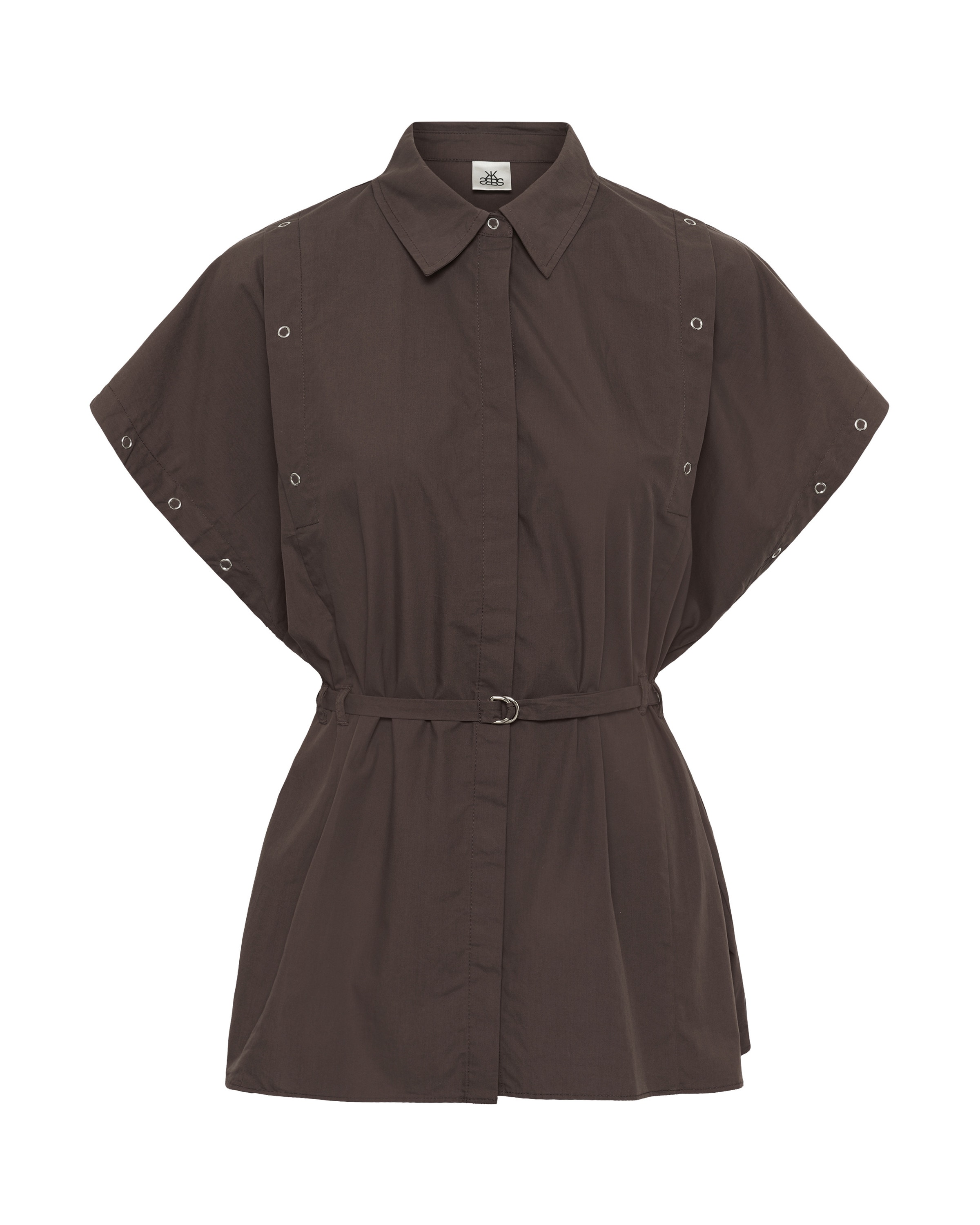 Chemisier 'KBVicky' KAREN BY SIMONSEN en marron : devant