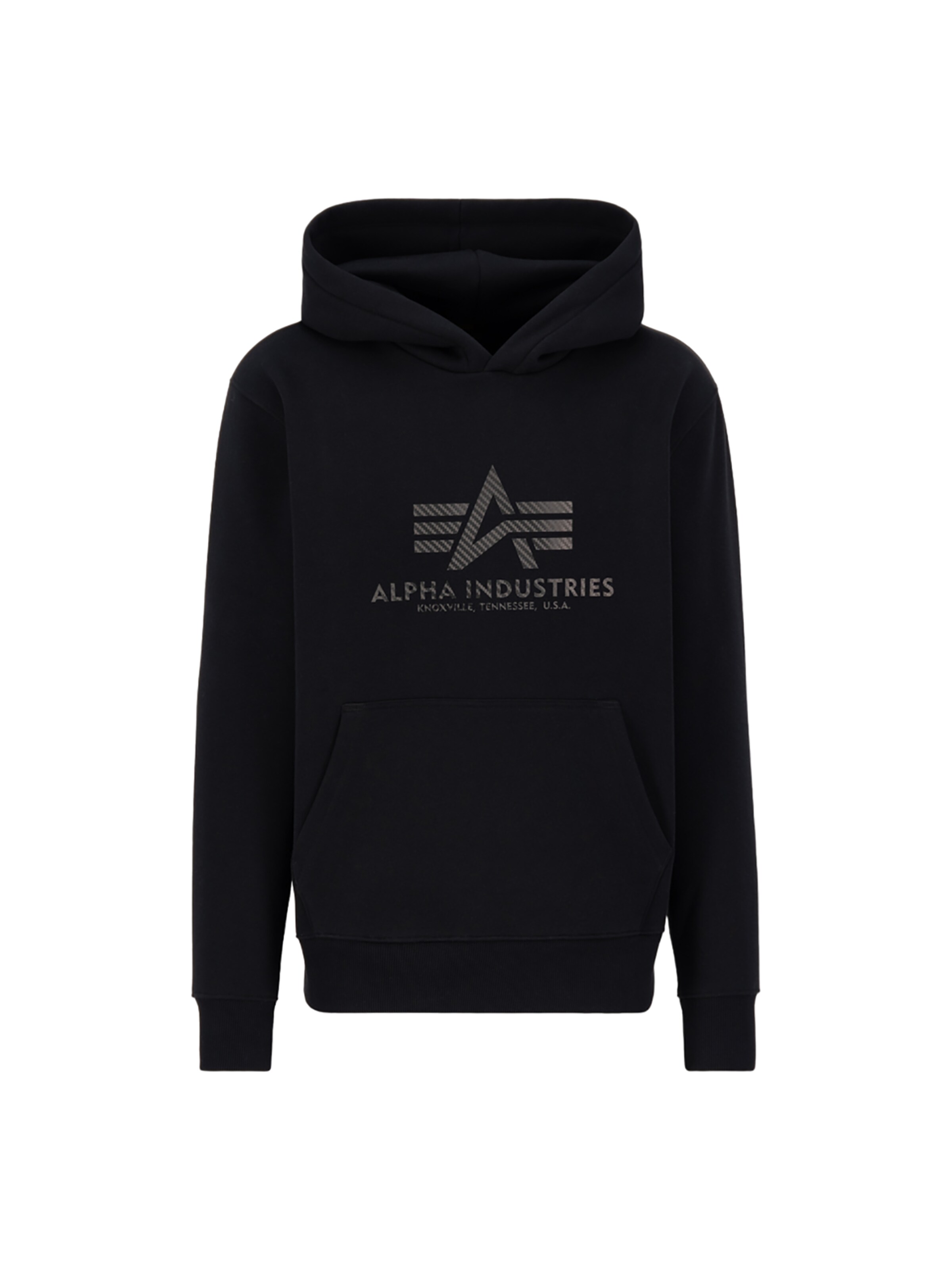 ALPHA INDUSTRIES Sweatshirt 'Basic' in Black: front