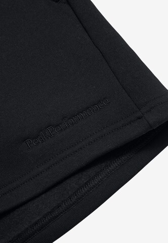 Regular Pantalon PEAK PERFORMANCE en noir