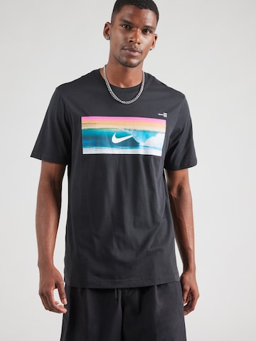 Nike Sportswear Μπλουζάκι σε μαύρο: μπροστά