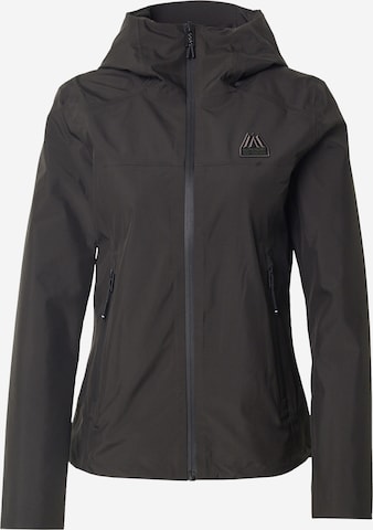 Veste fonctionnelle Superdry en noir : devant