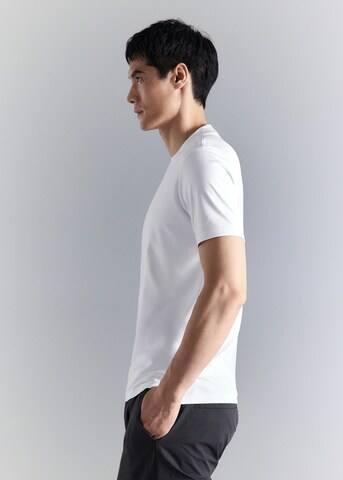 MANGO MAN Shirt 'Lazio' in White