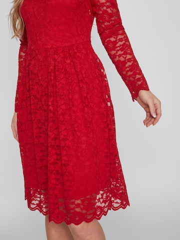 VILA Kleid 'Kalila' in Rot