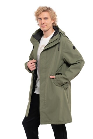 ICEPEAK Weatherproof jacket 'Addim' in Green: front