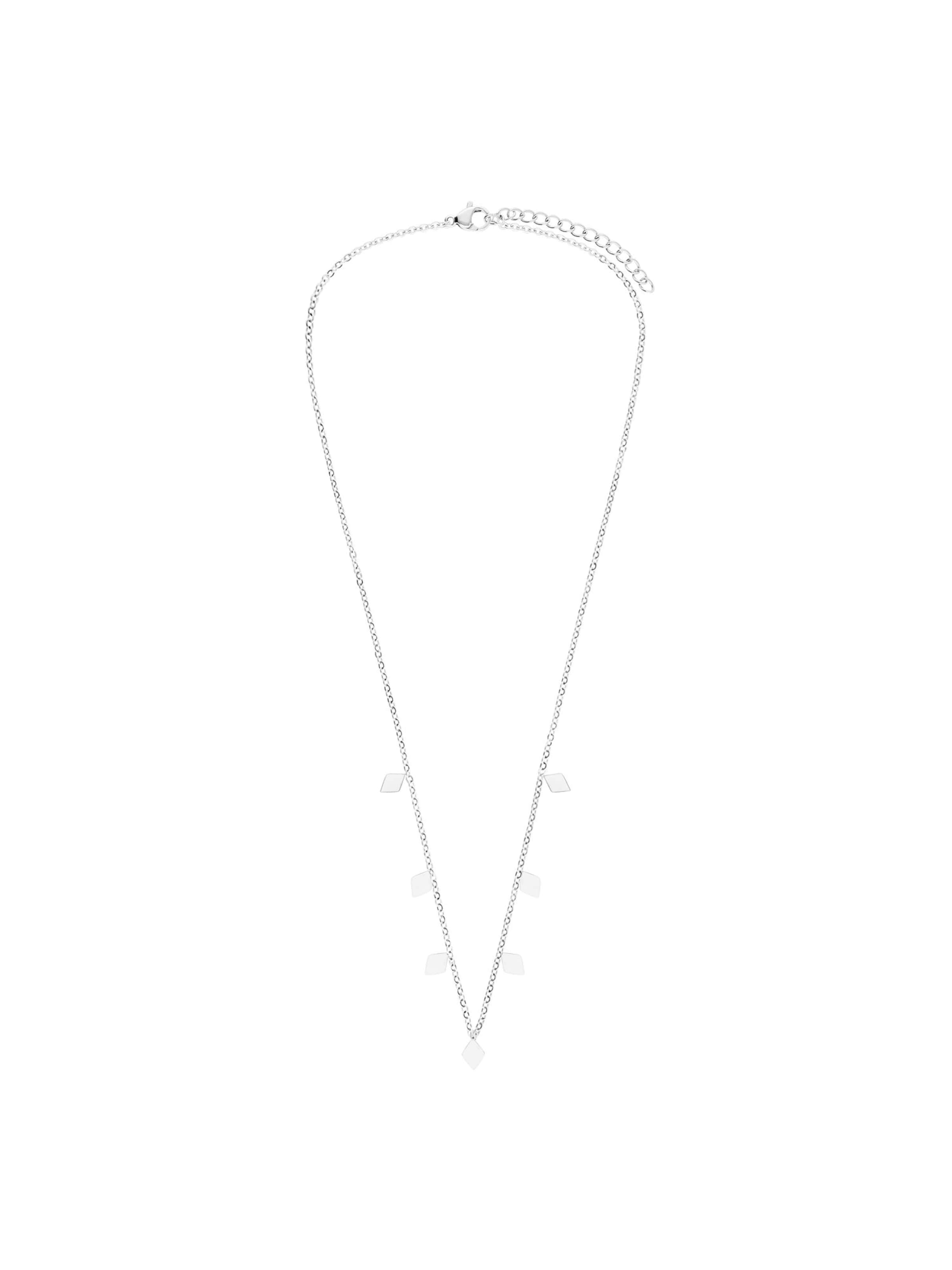 Lucardi Necklace in Silver: front