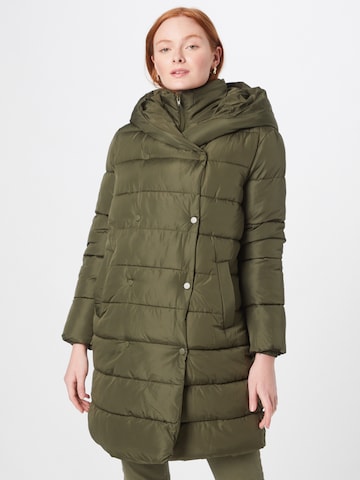 ABOUT YOU Zimní kabát 'Smilla' – zelená: přední strana