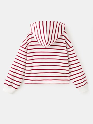 MANGO KIDS Sweatshirt 'ENJOY' i rød