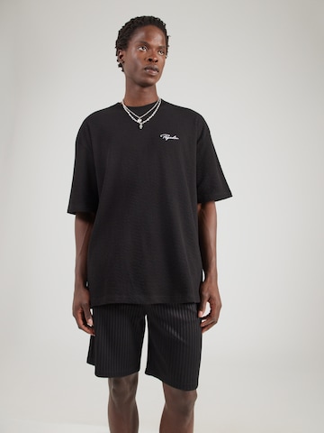 Tricou 'Signar Slub' de la Pegador pe negru: față