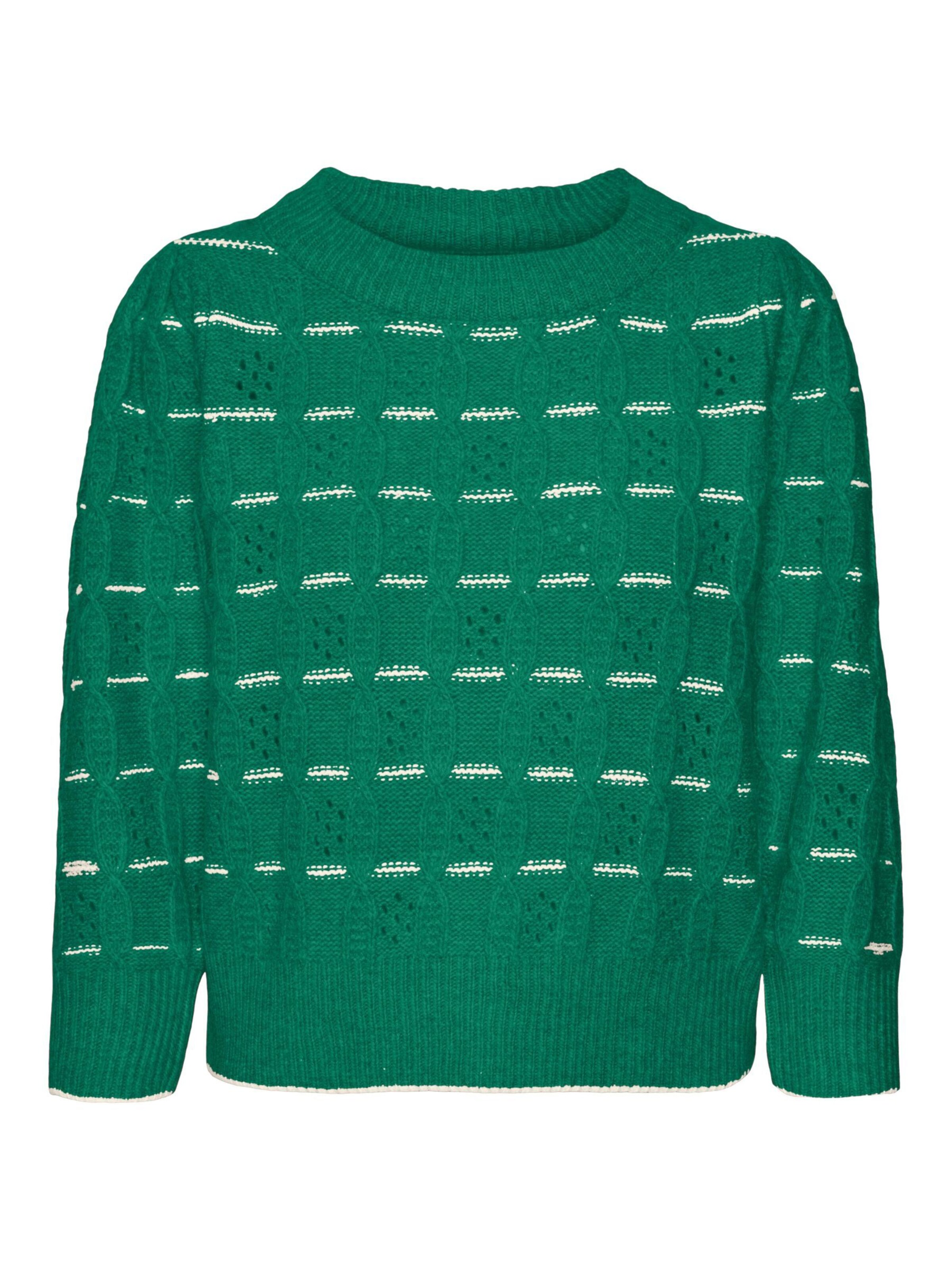 VERO MODA - Jersey 'VMNewleonor' en verde: frente