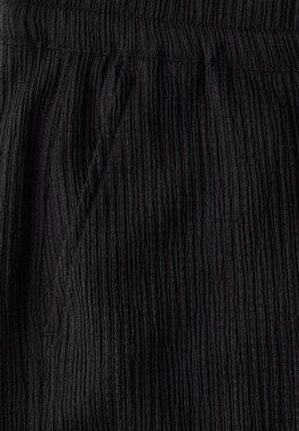 STREET ONE Loosefit Hose in Schwarz